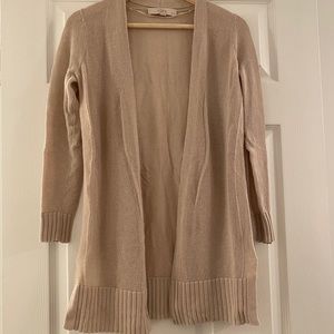 Loft Tan Cardigan